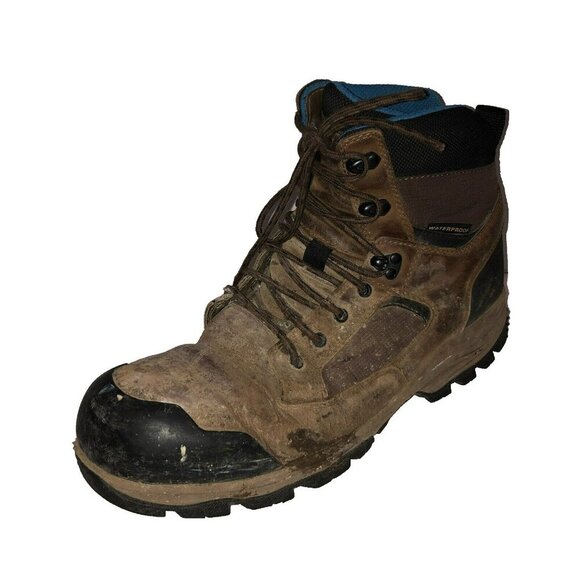 Georgia Boots Mens Blue Collar Composite Toe Work Boot Size 11M GB00108 6" - Picture 1 of 14